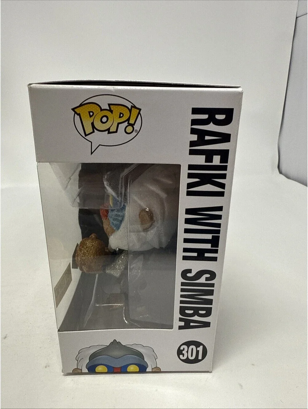 Funko Pop! Vinyl: Disney - Rafiki with Simba (Diamond Glitter) - Hot Topic 301